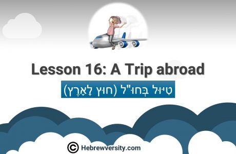 Lesson 16: A Trip abroad