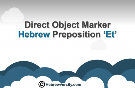Et – Direct object marker