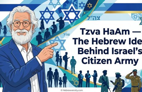 “Tzva HaAm” — The Hebrew Idea Behind Israel’s Citizen Army