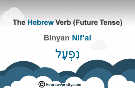 “Binyan Nif’al” Future Tense