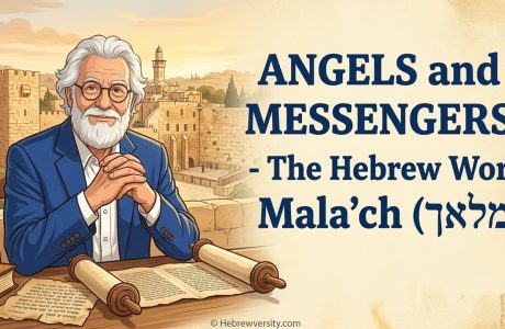 The Hebrew Meaning of the Word Angel: With Whom Did Jacob Wrestle?