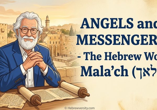 The Hebrew Meaning of the Word Angel: With Whom Did Jacob Wrestle?