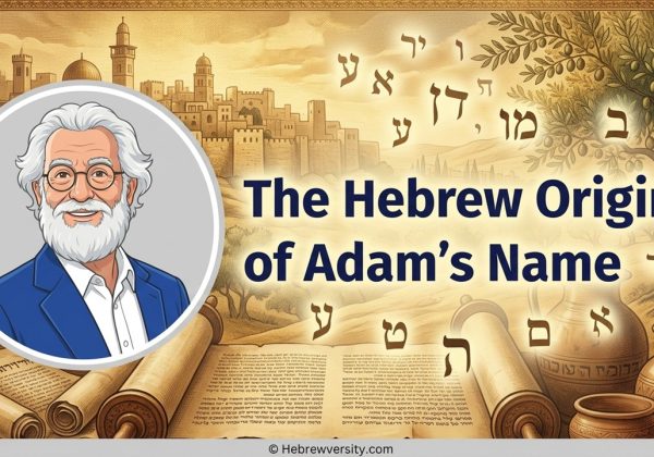 The Hebrew Origins of Adam’s Name and its Connection to the Ground
