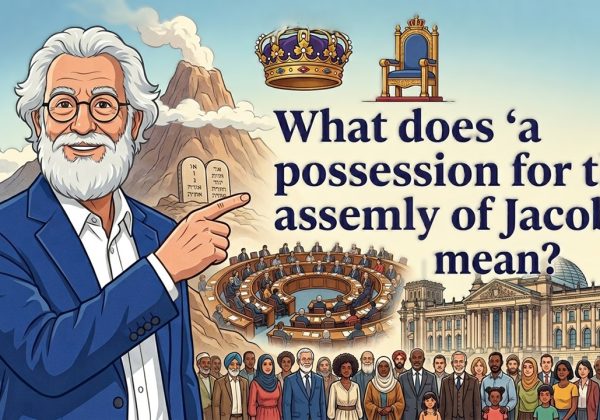 What does ‘a possession for the assembly of Jacob’ mean?