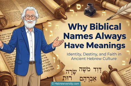 Why Biblical Names Always Have Meanings